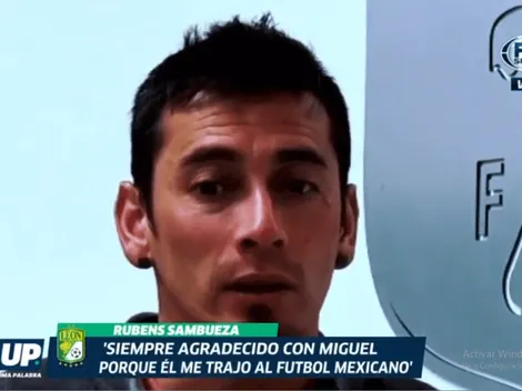 Agradecimiento total de Sambueza con el Piojo Herrera