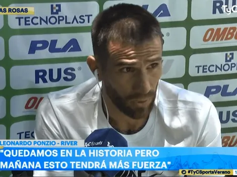 Lo que todo River esperaba: Ponzio se refirió a las posibilidades de un retiro