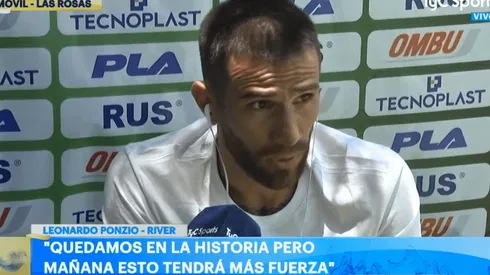 Lo que todo River esperaba: Ponzio se refirió a las posibilidades de un retiro