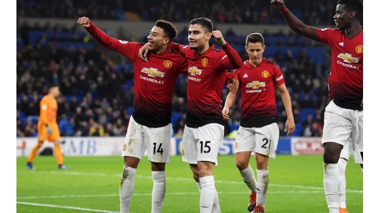 Manchester United vs Reading por la FA Cup.
