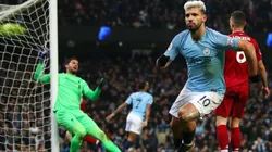 Golazo de Agüero ante Allison.