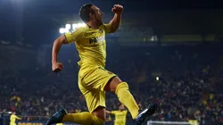 ÉL. Santi Cazorla marcó un doblete y fue la figura de la noche (Foto: Getty).