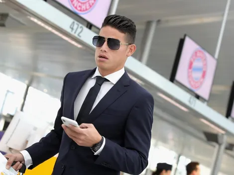 La fotito de inicio de año: James Rodríguez y su hija