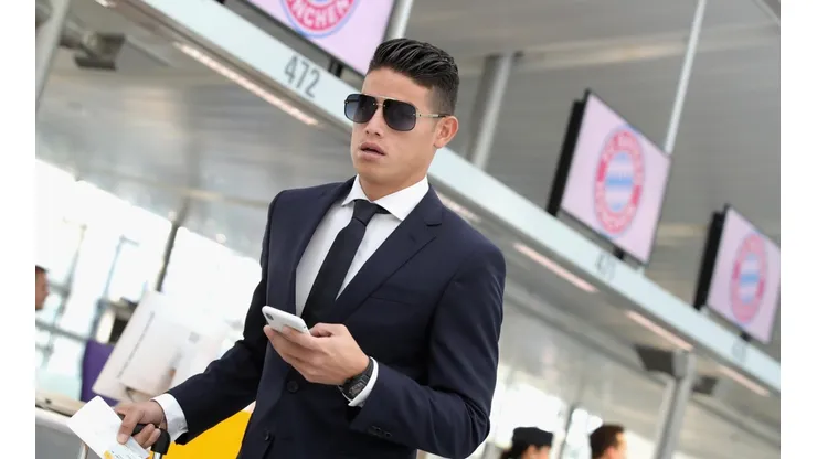 La fotito de inicio de año: James Rodríguez y su hija