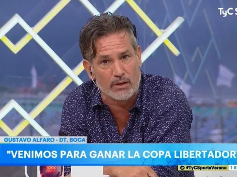 Diego Díaz ya le pegó a Alfaro en vivo: "Hablá menos"