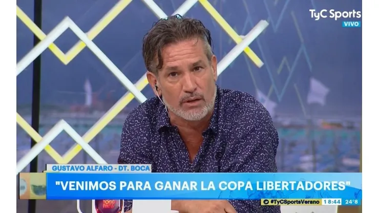 Diego Díaz ya le pegó a Alfaro en vivo: "Hablá menos"