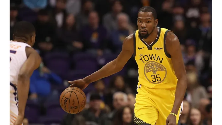 Kevin Durant revela que su plan para la agencia libre es "forrarse de dinero"