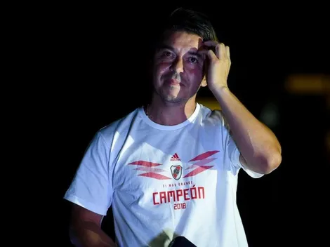 Siempre cerca de River: así son las vacaciones de Gallardo