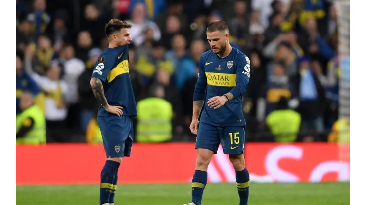 Foto de Nández, jugador de Boca.