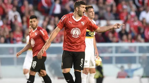 Foto de Emmanuel Gigliotti, jugador de Independiente.
