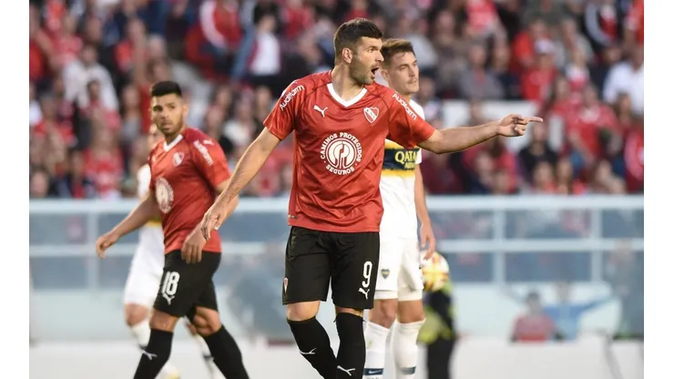 Foto de Emmanuel Gigliotti, jugador de Independiente.