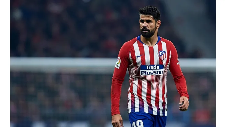 Diego Costa, delantero de Atlético Madrid.