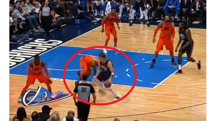 Luka Doncic humilla a Paul George dos veces en la misma noche