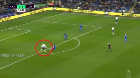 Christian Eriksen y un auténtico golazo.