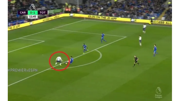 Christian Eriksen y un auténtico golazo.