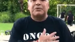 Maradona se quebró de la emoción en su saludo al pueblo argentino