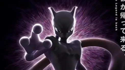 El poster oficial de la nueva película de Pokémon, Mewtwo Strikes Back