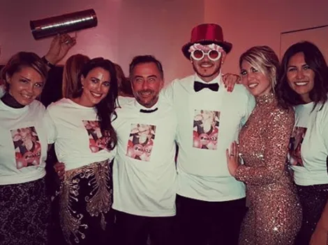 Los más tiernos de Instagram: el beso de Año Nuevo entre Icardi y Wanda Nara