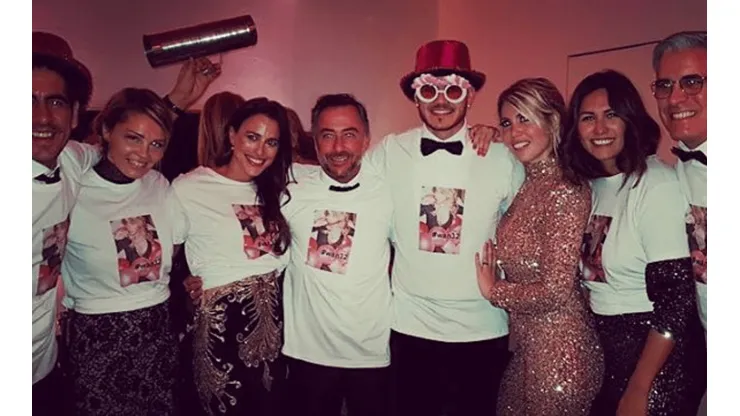 Los más tiernos de Instagram: el beso de Año Nuevo entre Icardi y Wanda Nara
