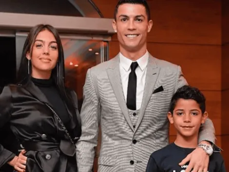 Cristiano Ronaldo y Georgina recibieron el nuevo año con la mejor de las postales