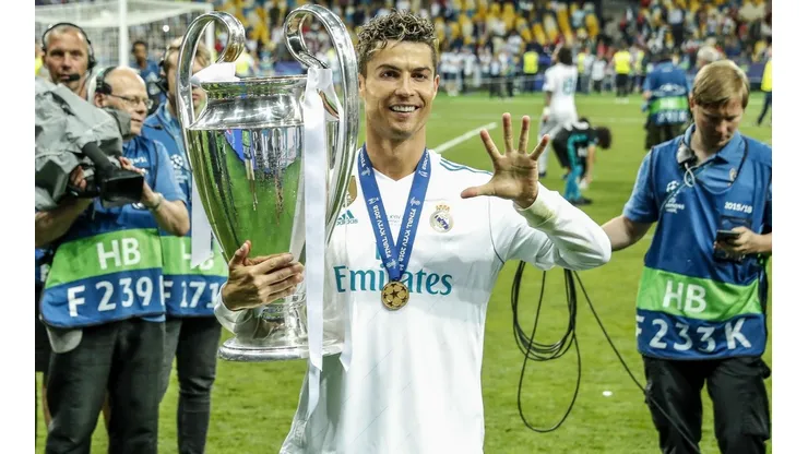 Cristiano Ronaldo en su etapa en Real Madrid.
