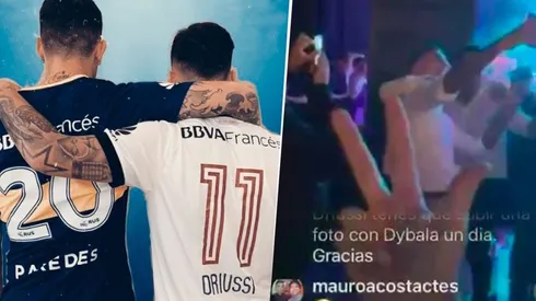 Driussi y una cargada para Paredes.