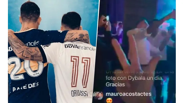 Driussi y una cargada para Paredes.
