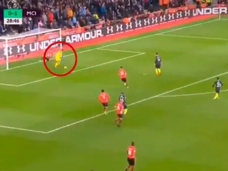 Le dicen "nervios de acero": así salió jugando el arquero del Manchester City