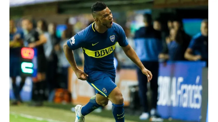 Frank Fabra en Boca Juniors.