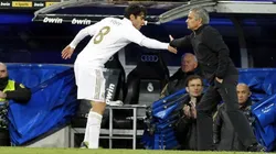 Kaká y Mourinho en Real Madrid.