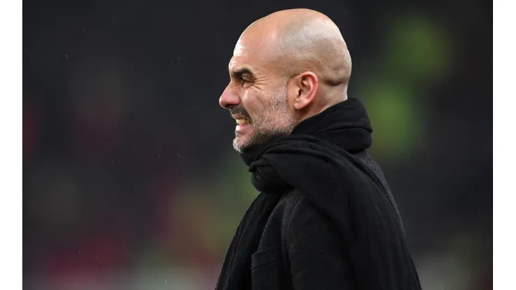 Pep Guardiola, técnico de Manchester City.