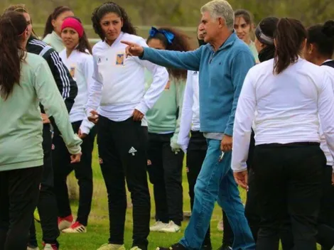 El gran gesto de Ferretti: fue al entrenamiento de Tigres Femenil