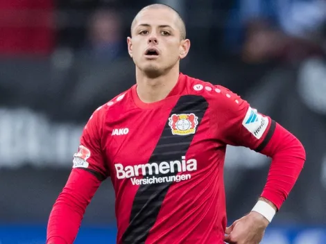 Bayer Leverkusen le brindó un emotivo homenaje a Chicharito Hernández