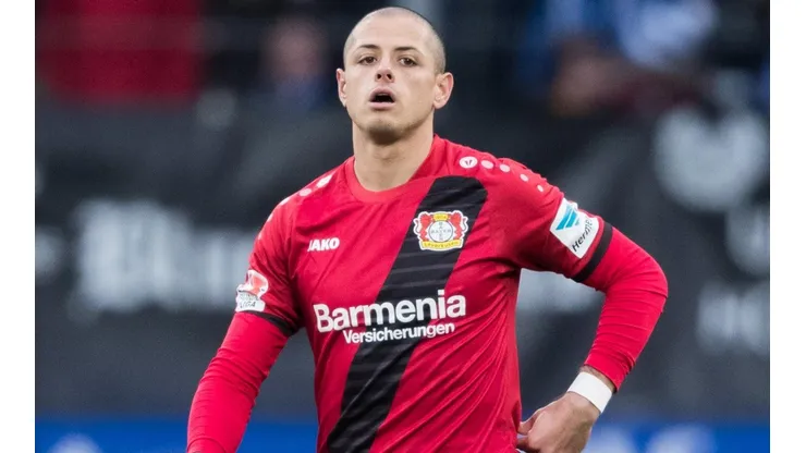 El Leverkusen homenajeó al Chicharito.