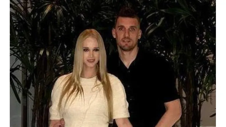 Daniela Rendón y Franco Armani.
