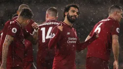 Mohamed Salah en Liverpool.