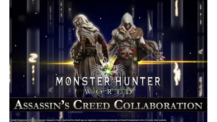 Assassin's Creed ingresa en el mundo de Monster Hunter: World