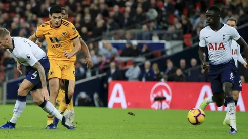 Estamos como locos: Raúl Jiménez marcó un golazo en Wembley
