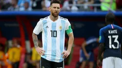 DESAPARECIDO. Desde el Mundial, Messi ni siquiera ha hablado públicamente de la Selección Argentina (Foto: Getty).