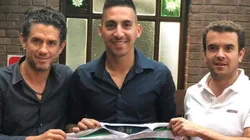 La primera imagen de Javier Correa con la ropa oficial de Santos