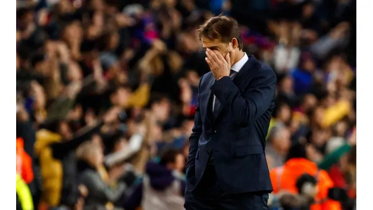 AFUERA. Julen Lopetegui duró apenas cuatro meses en Real Madrid (Foto: Getty).