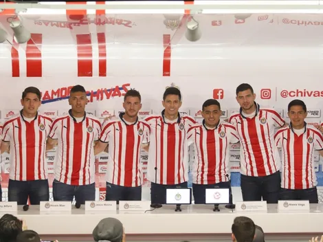 Chivas presentó a sus refuerzos y prometió no seguir fracasando