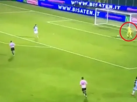 El portero del Ascoli metió el gol en contra más insólito de la historia