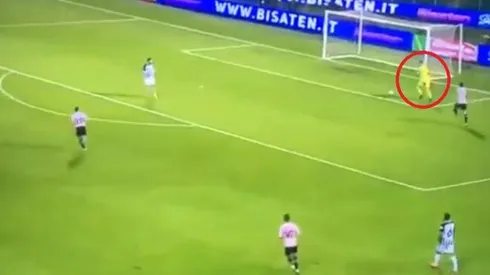 Filippo Perucchini y un blooper increíble.