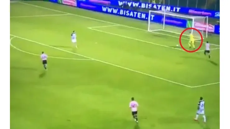 Filippo Perucchini y un blooper increíble.