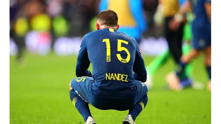 ¿SE QUEDA O SE VA? Nahitan Nández rechazó la primera oferta de Boca por renovarle (Foto: Getty).