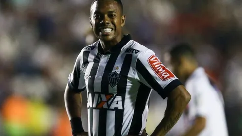 Robinho cuando aún militaba para el Atlético Mineiro.
