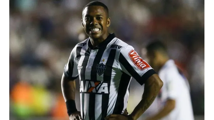 Robinho cuando aún militaba para el Atlético Mineiro.