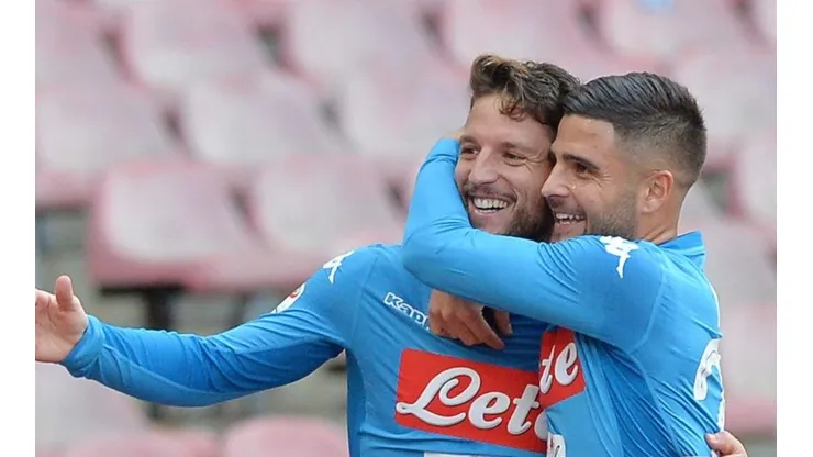 Nápoli vs Bologna por la Serie A.