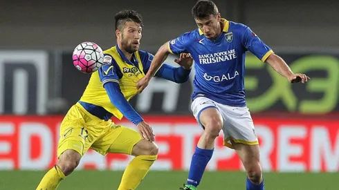 Chievo Verona vs Frosinone por la Serie A.